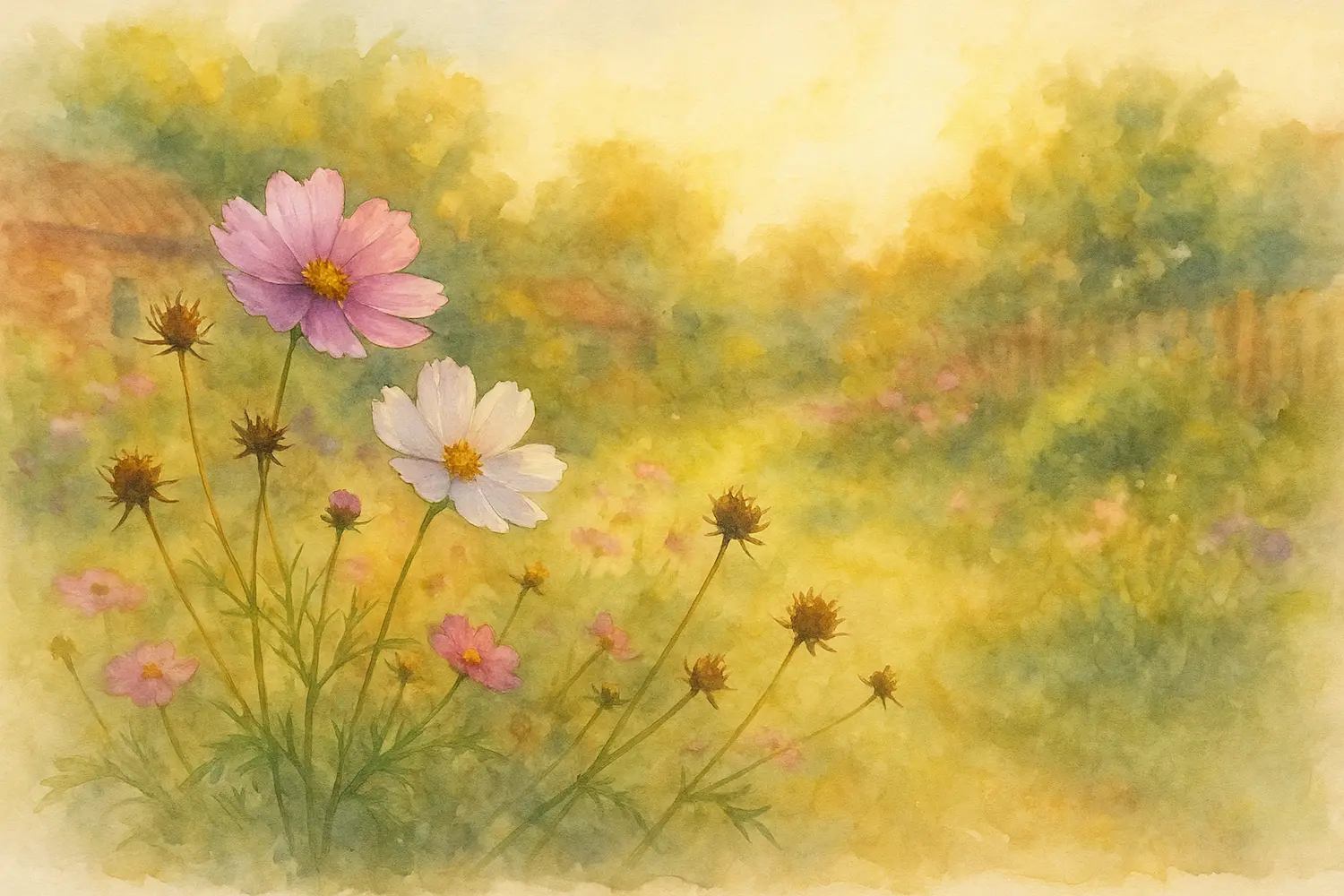 Cosmos in Autumn (UK): Deadhead or Cut Back, Frost Hardiness & Saving Seed