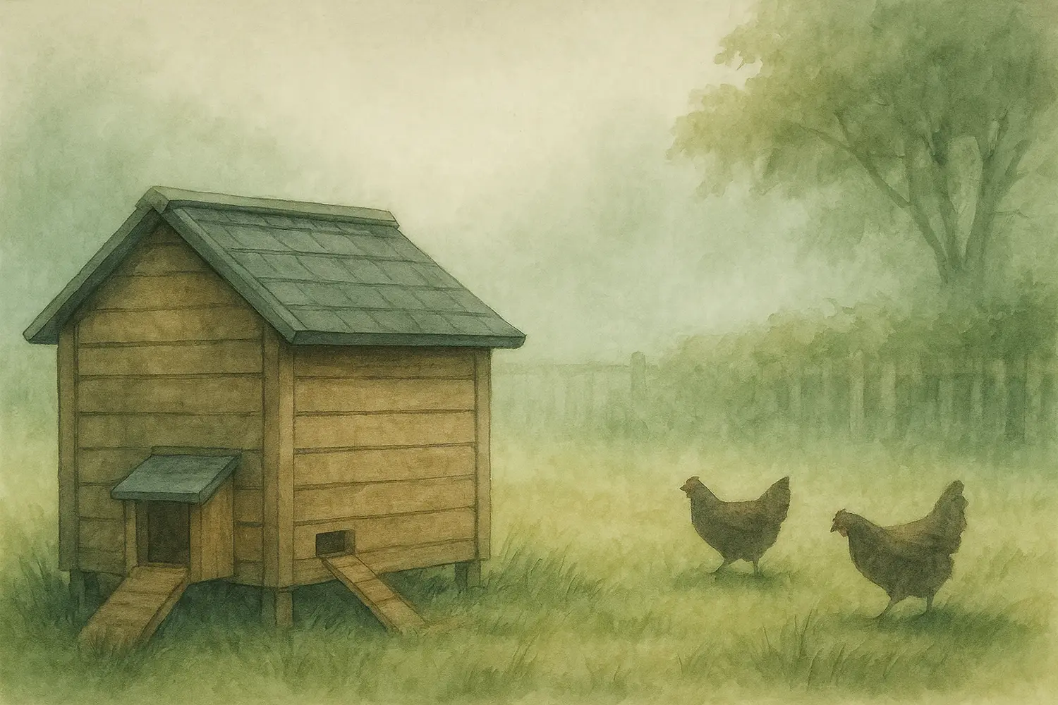 Chicken Coop Ventilation for Damp UK Winters: stop condensation, avoid draughts